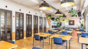 Coworking desk rentals at WeWork - 77 Sands Street, Dumbo Heights, Brooklyn, NY 11201