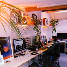 Co-working desk space at Beulah Road Studios - 120 Beulah Road, Walthamstow, East London, E17 9LE