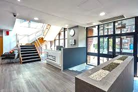 The reception lobby at The Brentano Suite - Solar House, 915 High Road, North Finchley, London, N12 8QJ