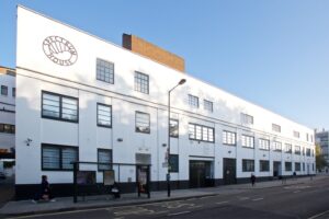 Exterior shot of the BizSpace Camden - Spectrum House, 32-34 Gordon House Road, Gospel Oak, London, NW5 1LP office building