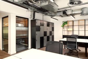 A managed office with private lockers at Metspace - 24-28 Oval Road, Camden, Greater London NW1 7DJ