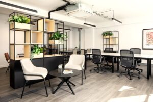 Managed office with crittall partitioning at Metspace - 7-8 Market Place, Fitzrovia, London, W1W 8AG