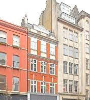 The external elevation of Workpad - 20 Eastcastle Street, London W1W 8DB
