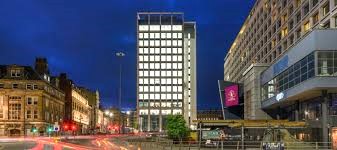 Cubo - Bank House, Pilgrim Street, Newcastle Upon Tyne, NE1 6QF at dusk