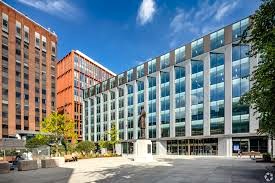 View of Cubo - The Lincoln, Lincoln Square, Brazennose Street, Manchester M2 5AD from the centre of Lincoln Square