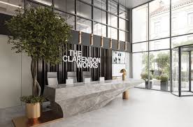 The atrium at Yoooserv - Clarendon Works, Clarendon Road, Watford, Hertfordshire WD17 1JA