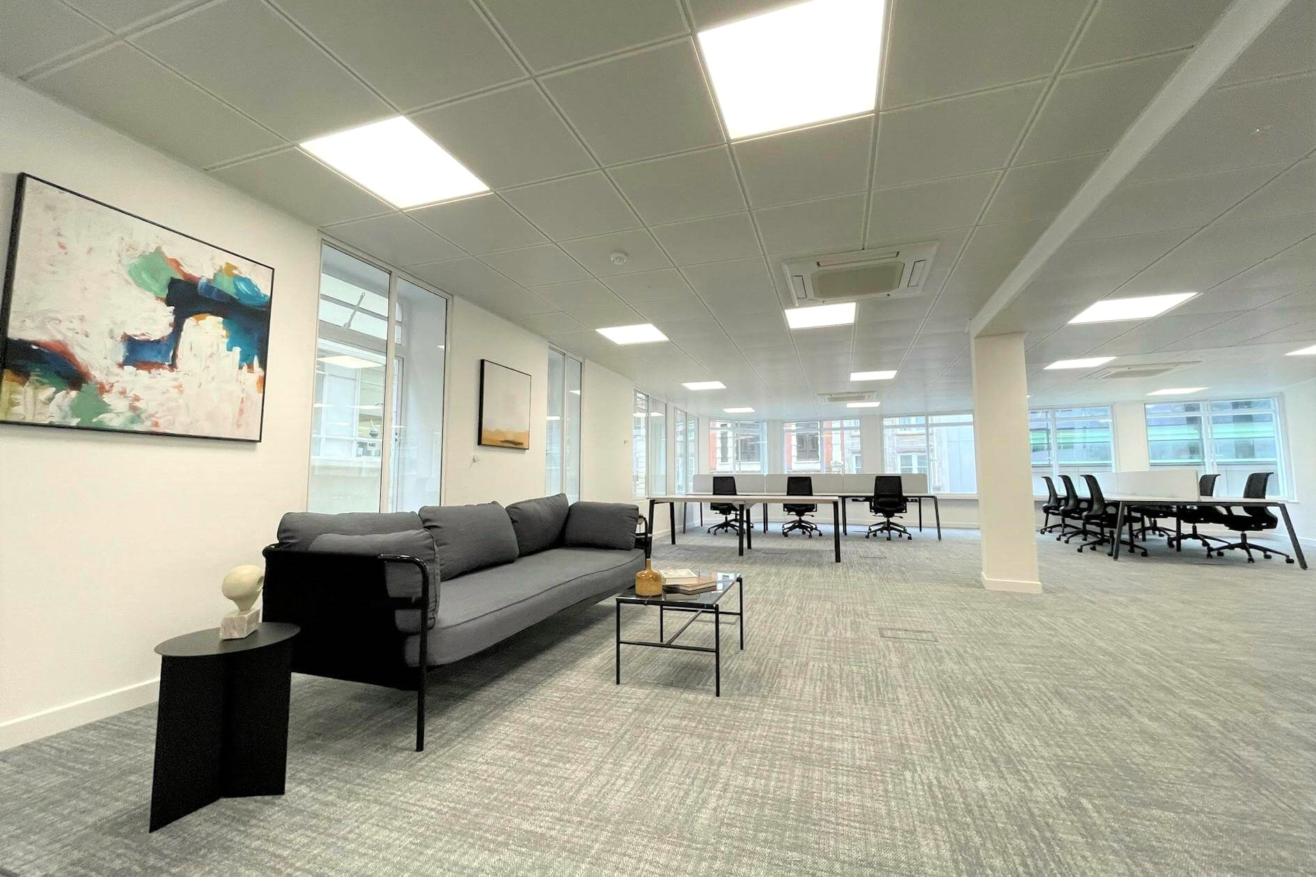 An office suite with a private waiting area at Sub800 - 233 High Holborn, London, WC1V 7DN