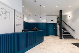 The entrance lobby at the Sub800 - 81 Gracechurch Street, London EC3V 0AU office property