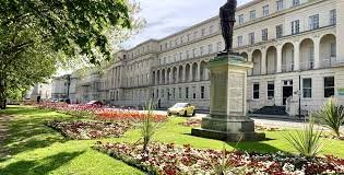The Promenade, Long Gardens and Municipal Offices in Cheltenham