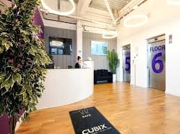 The reception area of Cubix - 50 Kimpton Road, Luton LU2 0FP