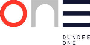 The brand logo of the DundeeOne private offices and coworking space company