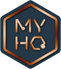 The brand logo of MYHQ Cheadle Hulme coworking space provider