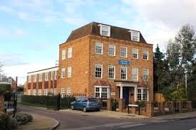 A view from the street of the Pembridge Business Centre - 41 Thames Street, Weybridge KT13 8JG office building