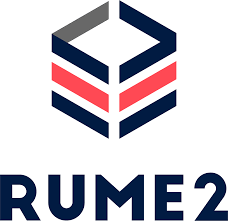 The logo of Rume2 contemporary workspace provider