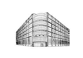 An artistic sketch of Spaces - 300 Bath Street, Tay House, Glasgow G2 4JR