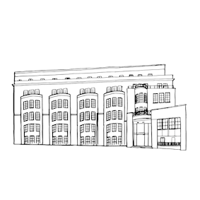 A sketch of Spaces - Mocatta House, Trafalgar Place, Brighton BN1 4DU,