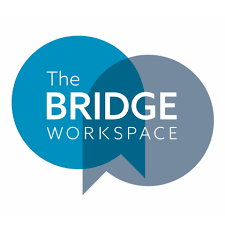 The brand logo for The Bridge Workspace based in Southwest London