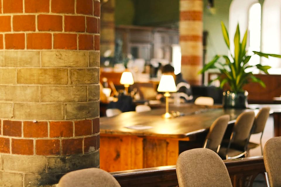 Hot desks at The Host Coworking Space - St Luke’s Church, Greetham Street, Southsea, Portsmouth, PO5 4LH