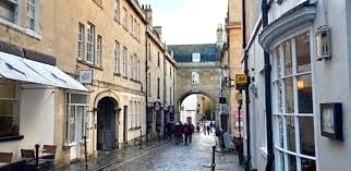 The approach to UBC Bath - 4 Queen Street, Bath BA1 1HE
