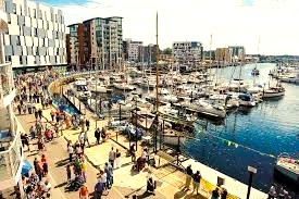 The Ipswich waterfront