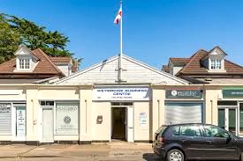 The front elevation of Unit Management - Haland House, 66 York Road, Weybridge, Surrey KT13 9DY on a sunny day