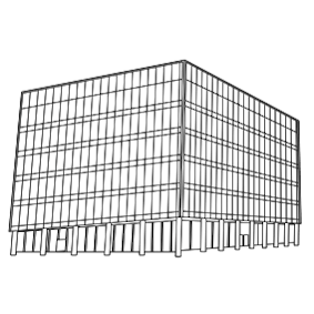 An artist's impression of Spaces - The Green, Dublin Airport, Dublin K67 E2H3