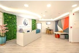 The reception area at Black Swan Business Center - Citadel Tower, Marasi Drive, Business Bay, Dubai
