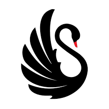 The company logo for Black Swan luxury office provider in Dubai