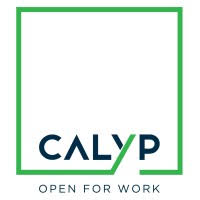 The logo of Calyp coworking space provider