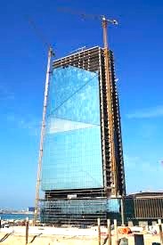External shot of Exponenta - Crystal Tower, Marasi Drive, Dubai