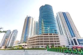 A view from the ground of Regus - Damac Smart Heights, Dubai