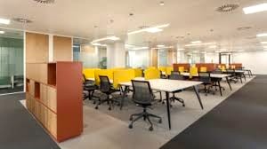 An open plan office at Regus - Sheikh Rashid Tower, Sheikh Zayed Road, Dubai
