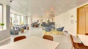 A coworking lounge at Regus - Street 8, Port Saeed, Deira, Dubai