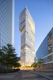 Regus - Tower One Brüsseler Strasse 1-3, Frankfurt, 60327 at dusk