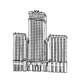 A sketch of Spaces - 230 Park Avenue, New York City, New York 10169
