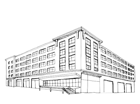 A sketch of Spaces - 31-00 47th Avenue, The Falchi Building, New York City, New York 11101