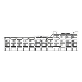 A sketch of Spaces - 413 West 14th Street #200, New York City, New York 10014