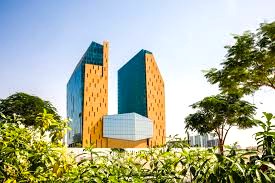 in5 - Dubai Science Park, Al Barsha South, Dubai with greenery in the foreground