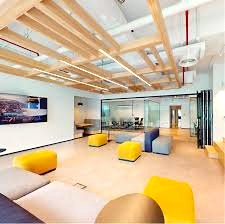 A coworking lounge area at RSO Workplace - Reef Tower, Jumeirah Lake Towers, Dubai