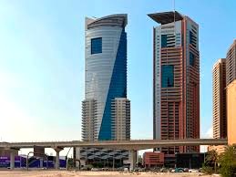 External shot of Rice - Al Salam Tecom Tower, Al Sufouh-2, Dubai