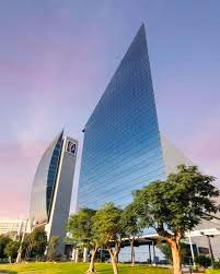 A shot from the street of The Place - Dubai Chambers, Deira, Dubai