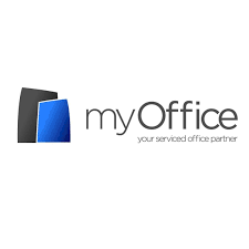The logo of myOffice Dubai Serviced Offices and Coworking Provider 