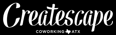 The logo of Createscape Austin Coworking office provider