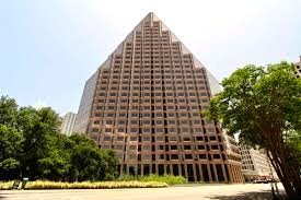 The front elevation of One Eleven Congress Avenue, Austin, TX, 78704