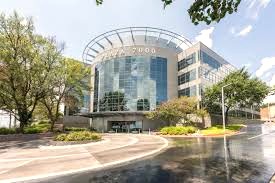 The exterior view of the front of HQ - 7000 N Mopac Expressway, Austin, TX, 78731