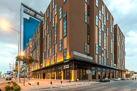 A view from street level of Offices Zone - Al Olaya, Riyadh 12244