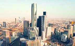 An aerial view of Servcorp - Building 1.15, King Abdullah Financial District, Riyadh