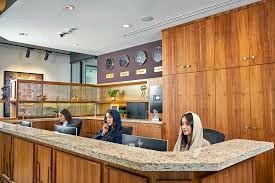 The reception area at Servcorp - Building No. 7, The Business Gate, Zone A, Airport Road, Riyadh 11683