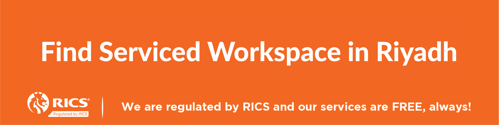Link to page showing serviced workspaces in Riyadh