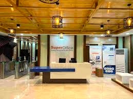 The reception area at Super Office - Sayda Street, Ad Duraihimiyah, Riyadh 12791